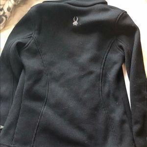 black womens spyder jacket